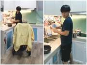 Làm mẹ - Ở ngoài là soái ca, về nhà Văn Anh vẫn rửa bát, giả tiếng vịt kêu để con gái cười