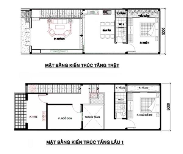 Các mẫu nhà đẹp 2 tầng 300 triệu, đẹp rụng rời cho gia đình đông người ở thoải mái - 3