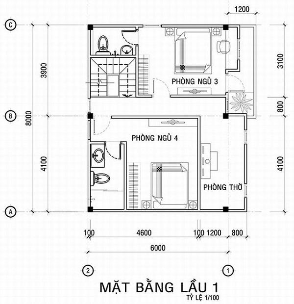 Các mẫu nhà đẹp 2 tầng 300 triệu, đẹp rụng rời cho gia đình thoải mái - 12