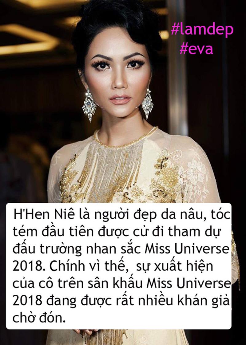Hoa hậu Hoàn vũ Việt Nam 2017 H'Hen Niê
