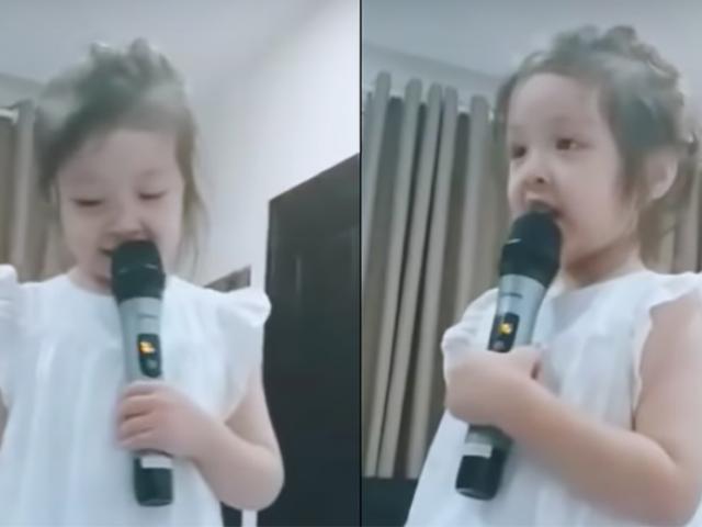 Clip: Cadie Mộc Trà đã bắn tiếng Anh cực siêu dù chỉ mới 4 tuổi