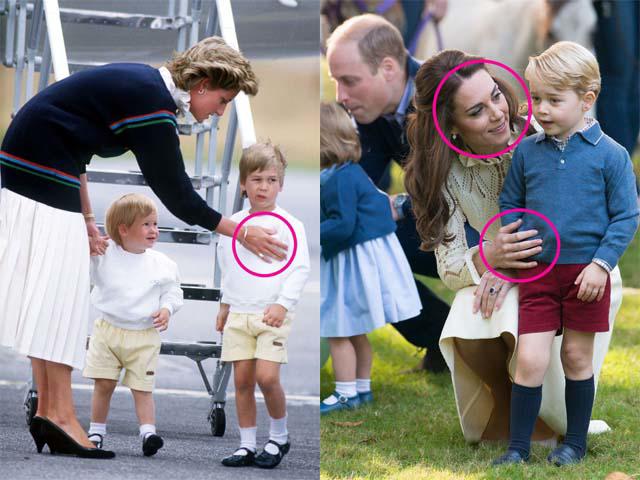 Công nương Kate có nhiều điểm nuôi dạy con giống mẹ chồng Diana được Hoàng gia Anh khen ngợi