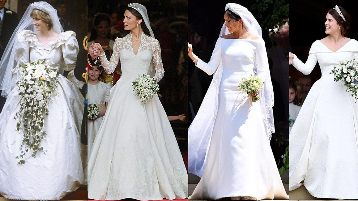 9 bộ váy cưới đẹp nhất của sao trong năm qua | Inlook
