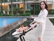 Giải trí - Đặng Thu Thảo khoe con gái trắng như bông, tiết lộ sự khác nhau lúc ra ngoài và ở nhà