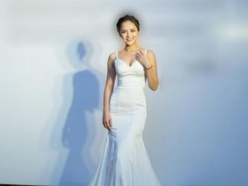 Rũ bỏ vẻ bụi đời, My Sói Thu Quỳnh diện váy trắng tinh khôi dự sự kiện