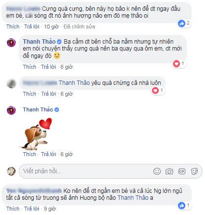 Khoe clip con gái hóng chuyện với bố, Thanh Thảo bị bắt lỗi làm điều nguy hiểm cho con - 2