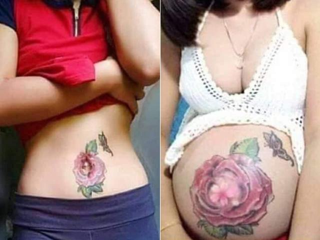 Mẹ khoe ảnh bụng bầu nở hoa, dân mạng lầy lội hóng cái kết hoa tàn sau sinh