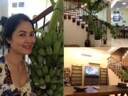 Nhà đẹp - “Độc” như nhà diễn viên “Bến không chồng": Mang cả cây chuối trổ buồng đặt giữa phòng khách