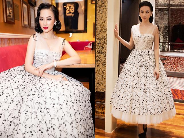 Nữ hoàng thảm đỏ Angela Phương Trinh diện lại chiếc váy cách đây 2 tháng mà không ai biết