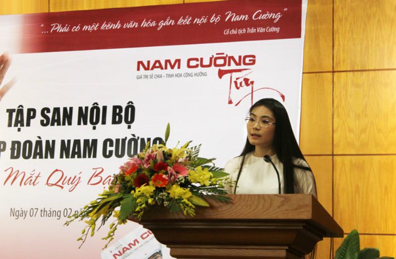 

Cô hiện giữ vị trí Phó chủ tịch HĐQT Tập đoàn Nam Cường.
