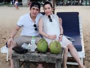 Bà bầu - Vợ ba doanh nhân của Bảo Duy mang bầu 5 tháng được chồng trẻ chăm tận "chân tơ kẽ tóc"