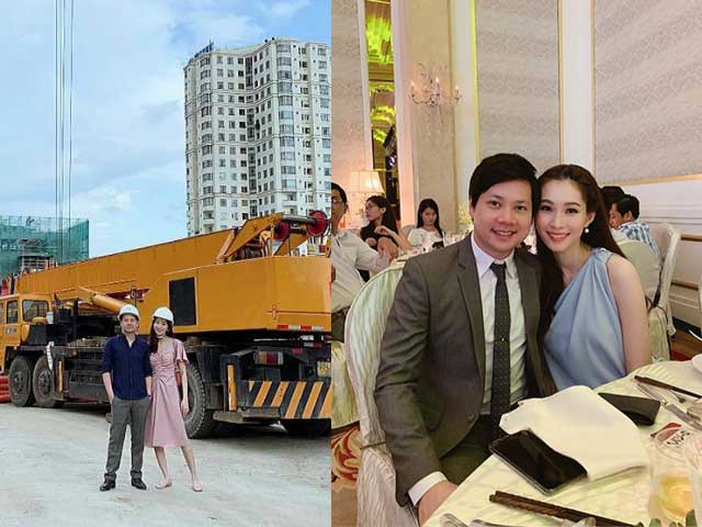 Sao Việt 24h: Đội mũ bảo hộ lao động ra công trường cùng chồng, Đặng Thu Thảo gây chú ý