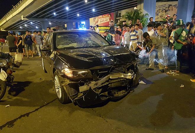 Nữ tài xế lái BMW gây tai nạn kinh hoàng, nhiều người thương vong - 4