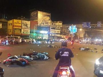 Nữ tài xế lái BMW gây tai nạn kinh hoàng, nhiều người thương vong