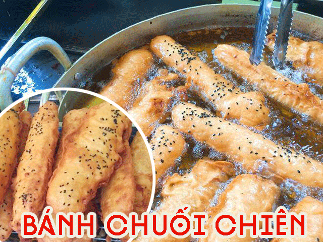 Sốt xình xịch bánh chuối 10 nghìn đồng vừa to vừa dài, phải xếp hàng lấy số mới mua nổi