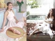 Làm đẹp - Ngoài chiếc cằm gây hốt hoảng, fan còn chú ý khuyết điểm này của Minh Hằng