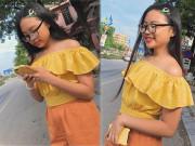 Thời trang - Phương Mỹ Chi mặc áo trễ vai gợi cảm, tạo dáng "chất lừ" khó nhận ra