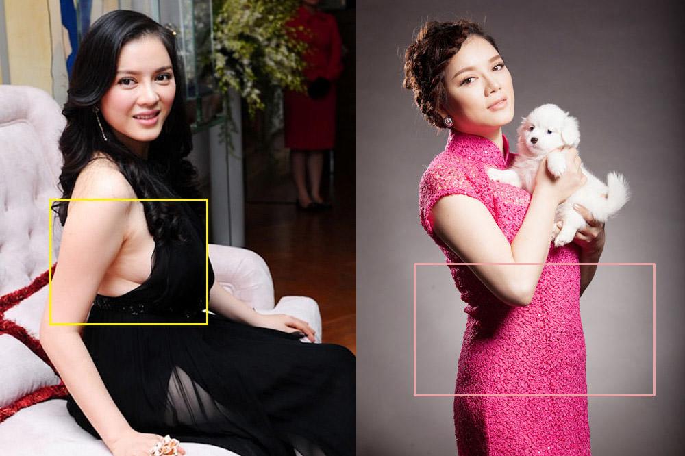 Đẹp như sao Việt cũng có lúc lộ cả dàn khuyết điểm như thế này - 1