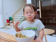 Làm mẹ - Con trai Lý Hải "ăn ngon bất chấp" được dân mạng khuyên nên casting quảng cáo