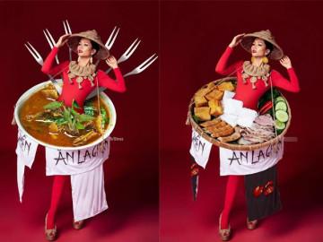 Niềm cảm hứng cho cộng đồng mạng những ngày qua: Bộ quốc phục bánh mì của H' Hen Niê!