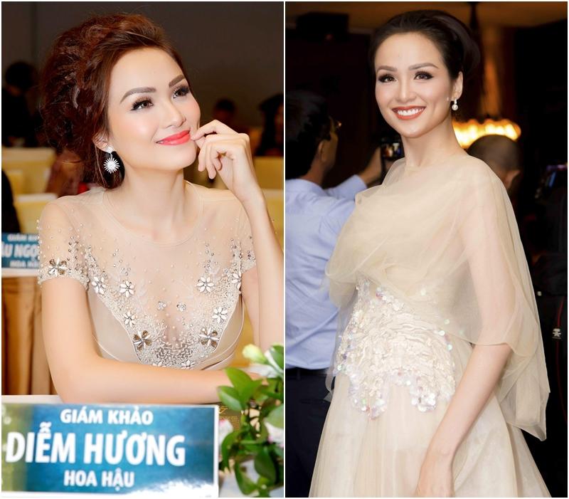 Cô chỉ nói: 'Diễm Hương chỉ biết một điều khán giả vẫn luôn dành rất nhiều tình cảm cho Hoa hậu Diễm Hương - Mẹ của Noah.'
