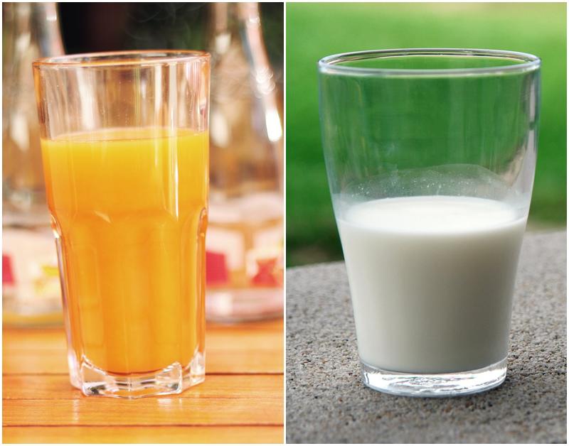 Axit tartaric và vitamin C trong cam có thể phản ứng với protein trong sữa. Điều này không chỉ ảnh hưởng đến quá trình tiêu hóa, hấp thụ thức ăn mà còn có thể gây ra chướng bụng, đau bụng, tiêu chảy.
