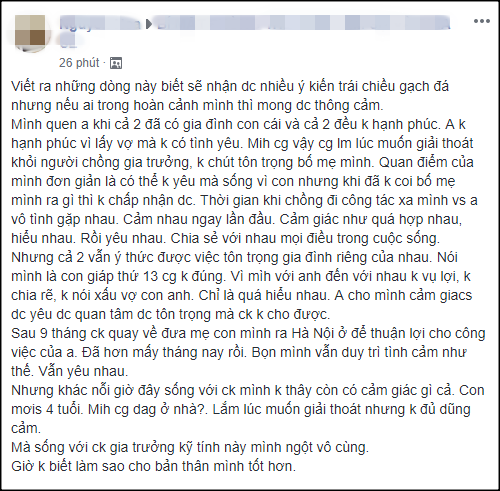 dan diu voi dan ong co vo, me tre van khang khang khong nhan la nguoi thu 3 - 1