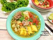 Bếp Eva - Cách nấu bún riêu cua thơm ngon, nóng hổi cho bữa sáng cuối tuần