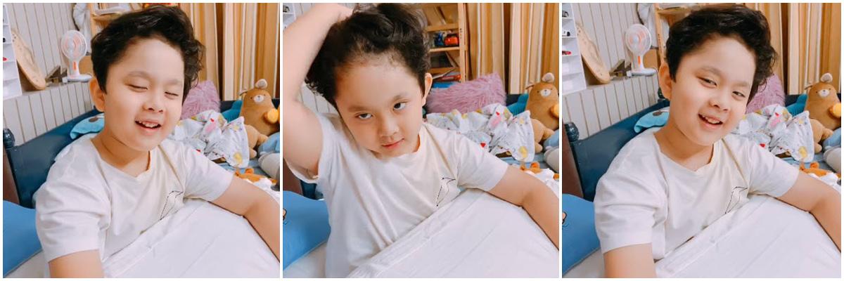 con trai tim bieu dien vuot toc kul ngau cho me xem duoc dan mang khen "cung muon xiu" - 1
