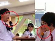 Clip Eva - Khi công nghệ giúp ích cho học sinh Nhật Bản ăn vụng trong lớp học