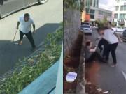 Tin tức - Nghe tin con gái bị chồng bạo hành, bố vợ đích thân vụt con rể tơi bời ngay giữa phố