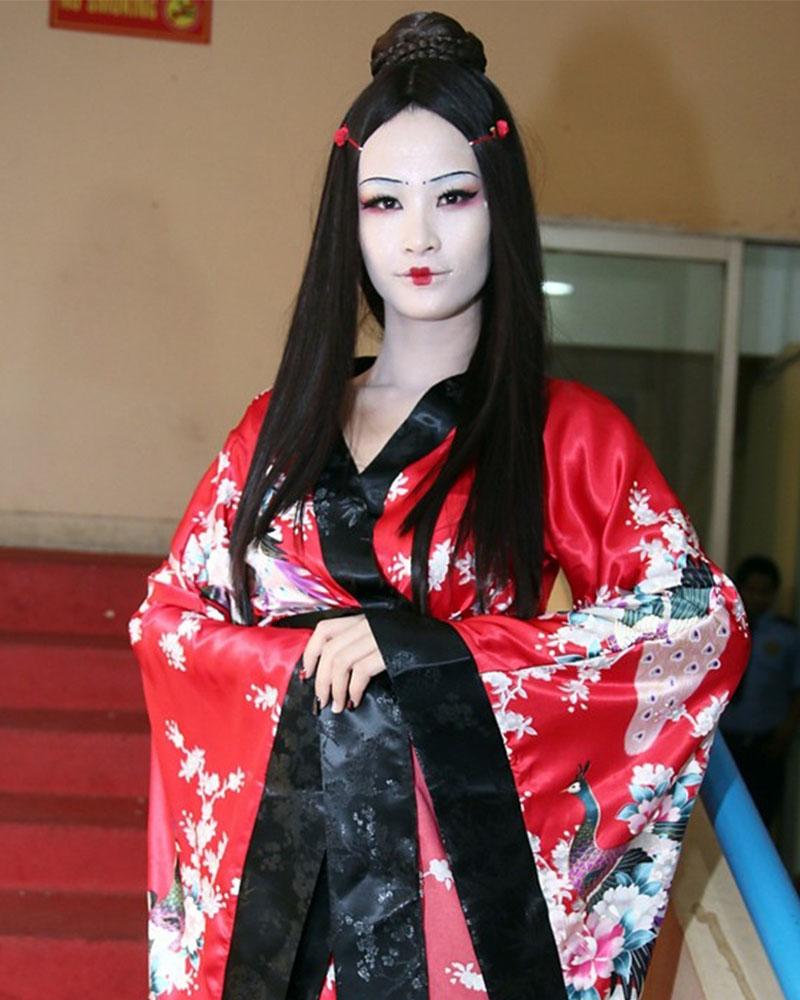 Các nàng có muốn thử một lần hoá thân thành Geisha như Đông Nhi?
