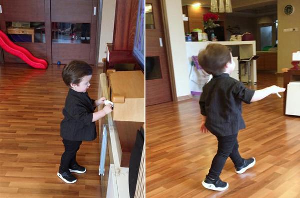 khoe clip con gai, elly tran vo tinh lam lo "goc khuat" trong nha duoc chi em dong cam - 10