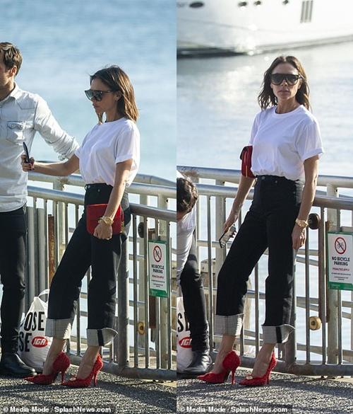 phai phau thuat chan vi ham giay cao, vo beckham van quyet khong tu bo so thich - 2