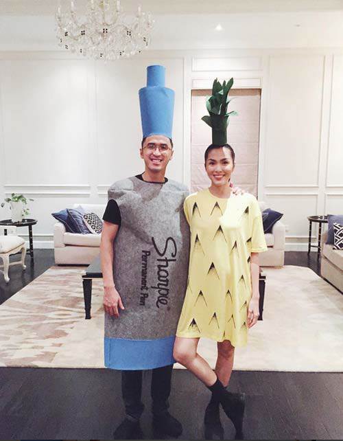 vo chong ha tang hoa trang halloween thoi ma cung dat chuan "tinh be binh" - 2