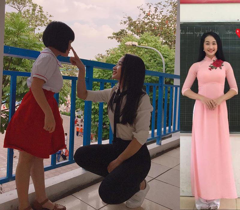 Trong thời gian mang bầu, Phương Thảo vẫn duy trì việc học tập tại Trường Cao đẳng Sư phạm Hà Nội. Năm 2014 bà mẹ trẻ thi công chức giáo viên tiểu học và đỗ biên chế luôn năm đó.
