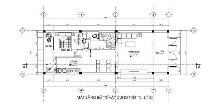 Tư vấn thiết kế nhà ống 2 tầng 3 phòng ngủ 4x14m | Công ty xây dựng Nhà  Thanh Niên – Chuyên trang tổng hợp và chia sẻ mẫu nhà, kinh nghiệm