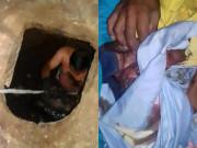 Tin tức - Nghe tiếng khóc kỳ lạ trong bể phốt, người phụ nữ sốc nặng với cảnh tượng bên dưới