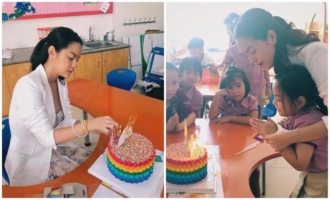 tiec sinh nhat am ap cua con gai pham quynh anh ben ca bo va me - 1