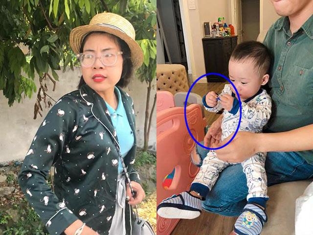 Trốn 1 tháng, Bella đưa con về nhà mẹ nuôi giàu có, dân mạng thấy điểm lạ trên tay bé