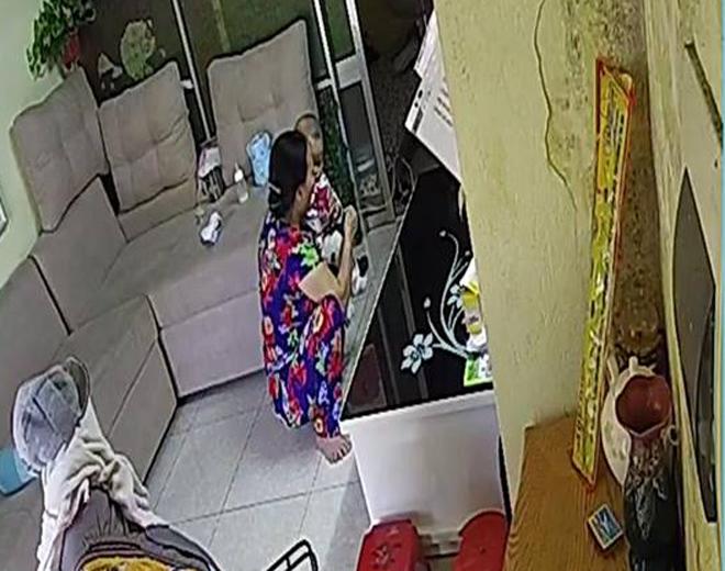 nguoi giup viec lien tuc nho nuoc bot vao mieng be trai 6 thang tuoi vi… gat ngu - 2