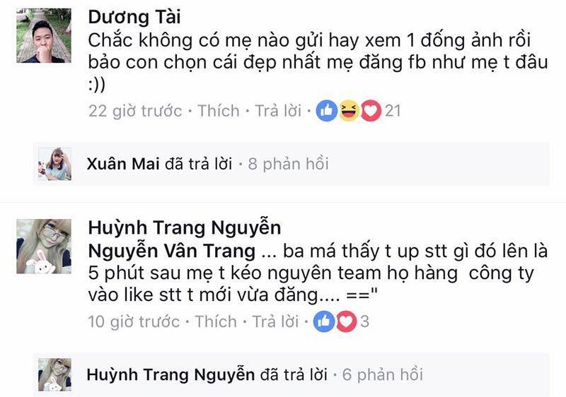 Khi các vị phụ huynh sống ảo.
