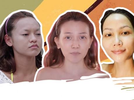 Mai Ngô, H'Hen "hiện nguyên hình" sau khi tẩy trang, nhưng mỹ nhân gây bất ngờ nhất là...