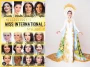Thời trang - Được dự đoán vào Top 8, Thùy Tiên tung ngay quốc phục nổi bật tại Miss International 2018
