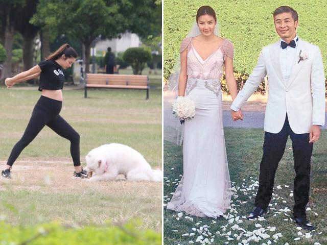 Bỏ Lê Minh đến với thương gia giàu có, người đẹp gốc Việt giờ vui vẻ khoe bụng bầu