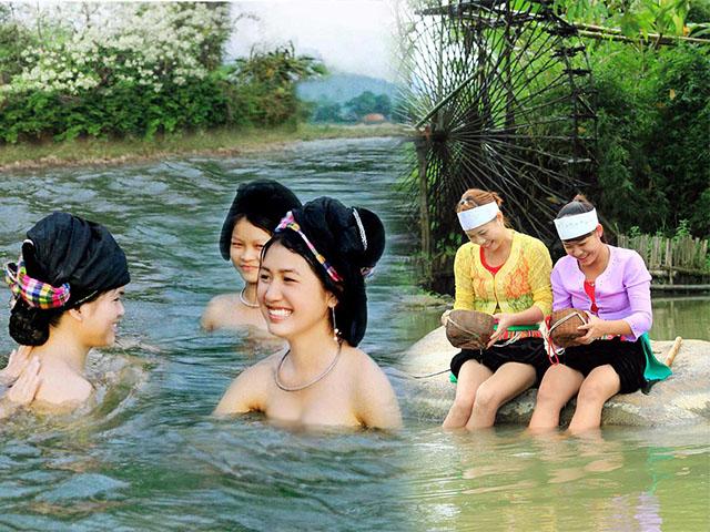 Bí ẩn dòng suối khiến con gái Thanh Hóa xuống tắm tiên là có làn da trắng nõn