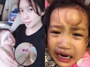 Làm mẹ - Những lần sao Việt bức xúc, xót xa vì con gặp tai nạn, thương nhất là con Ốc Thanh Vân
