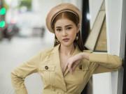 Sao Việt - Á hậu Lý Kim Thảo gây bất ngờ khi dự sự kiện với trang phục lấy cảm hứng quân nhân