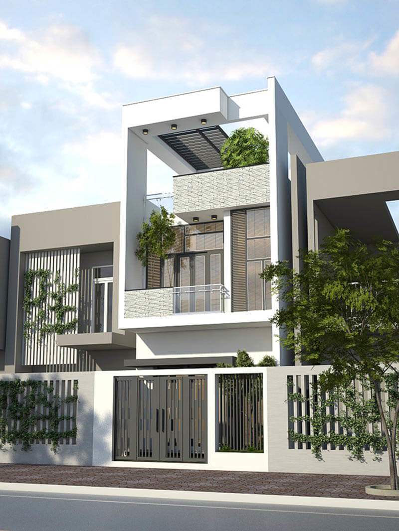 14 mẫu thiết kế nhà ống 2 tầng 1 tum dưới 500 triệu, nhà đông người vẫn rộng thoải mái - 5