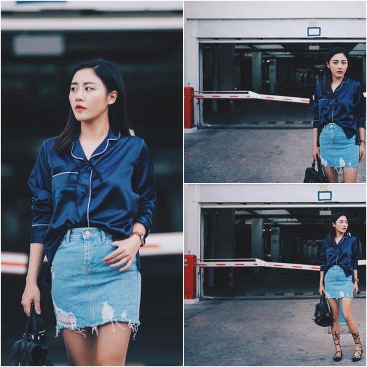 Hiếm ai diện cả đồ ngủ ra phố mà tự tin như Kỳ Duyên, Hoàng Thùy Linh - 9